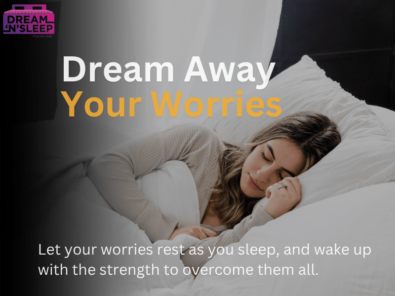 Woman sleeping comfortably on a luxury mattress with perfect support